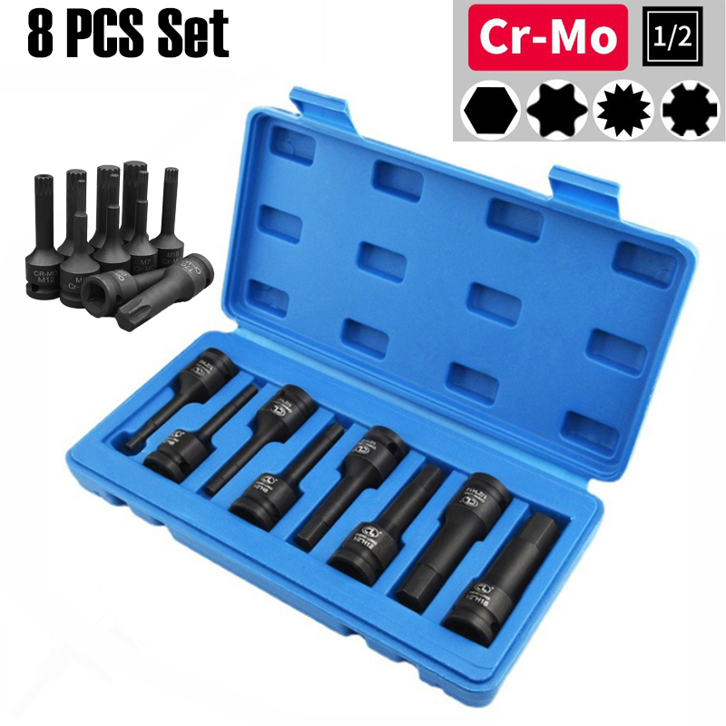 Hand Tools Maintenance Workshop - Jeu de 8 clés à douille