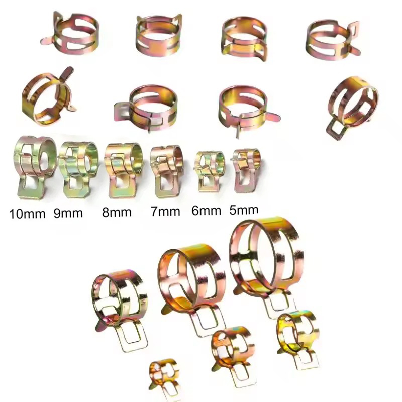 Pipe Clamp Bar - 10-50 pièces, 5mm-9mm au choix, Colliers