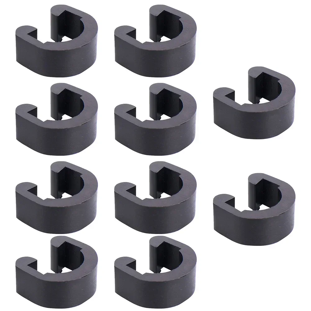 Pipe Clamp Bar - 10 pièces vélo C-Clips boucle frein