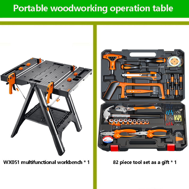 Workbench Portable Fold - Scie à table mobile portable WX051