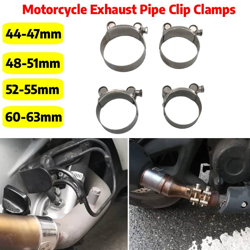 Pipe Clamp Bar - Pince d'échappement de moto en acier