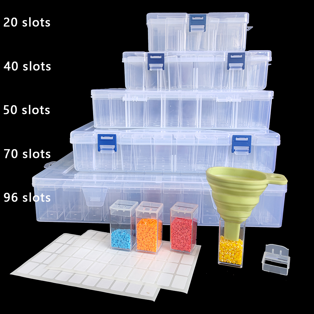 Tool Chest Cabinet - Boîte de rangement carrée en plastique