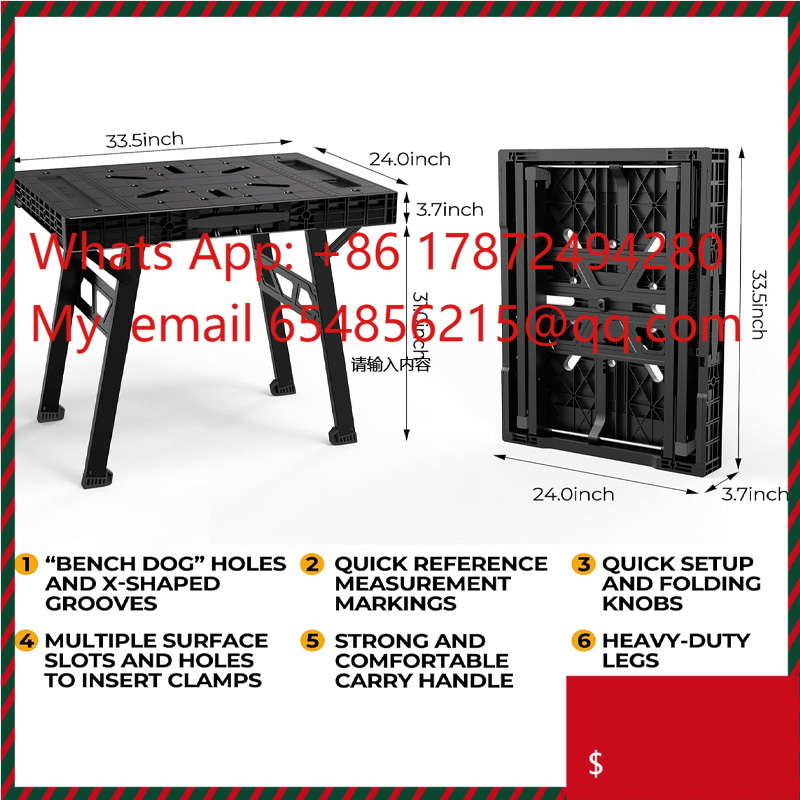 Établi pliant portatif de chev - Workbench Portable Fold avis et prix