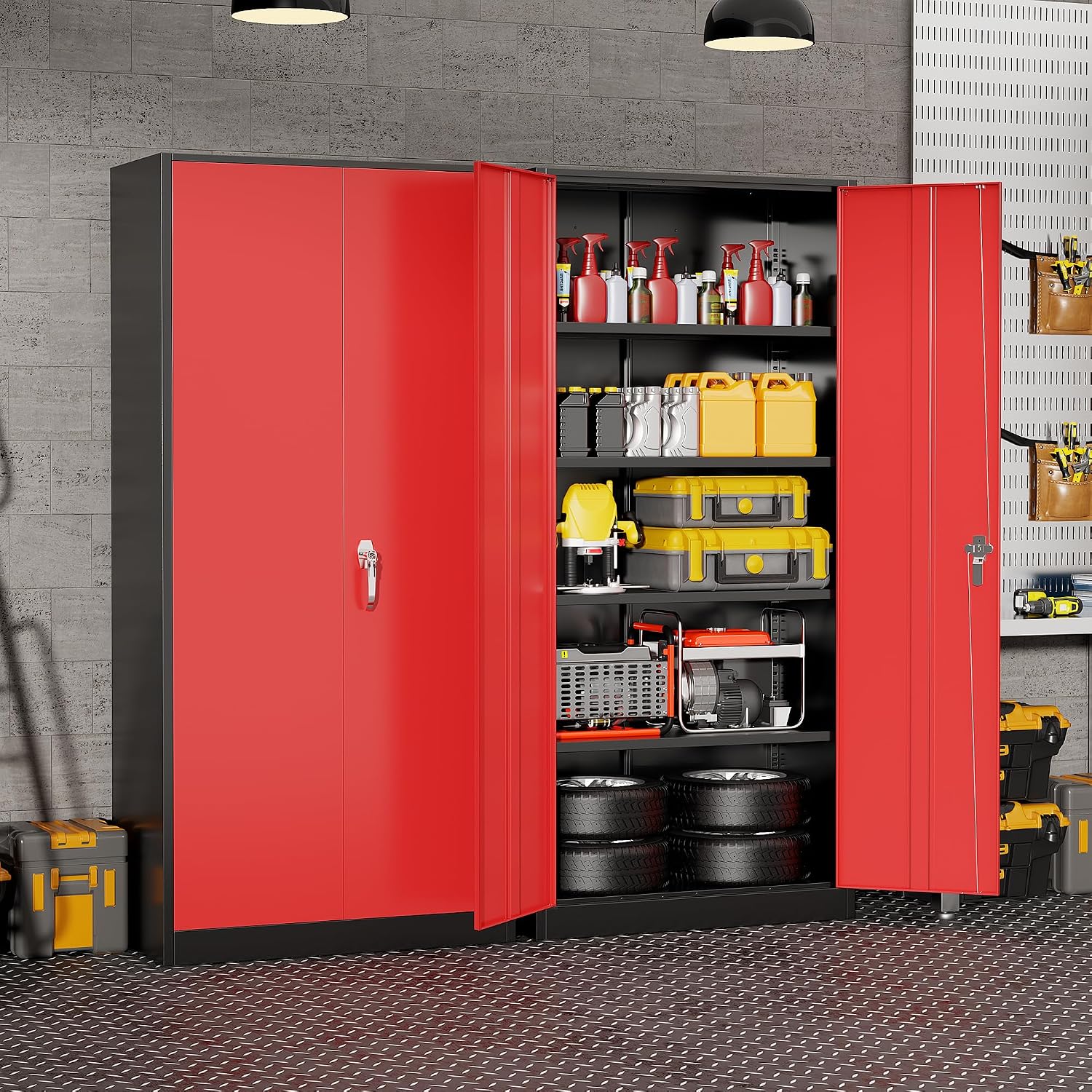 Armoire de rangement de garage - Workshop Tools Cabinet avis et prix