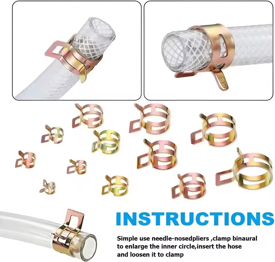 10-50 pièces, 5mm-9mm au choix - Pipe Clamp Bar avis et prix