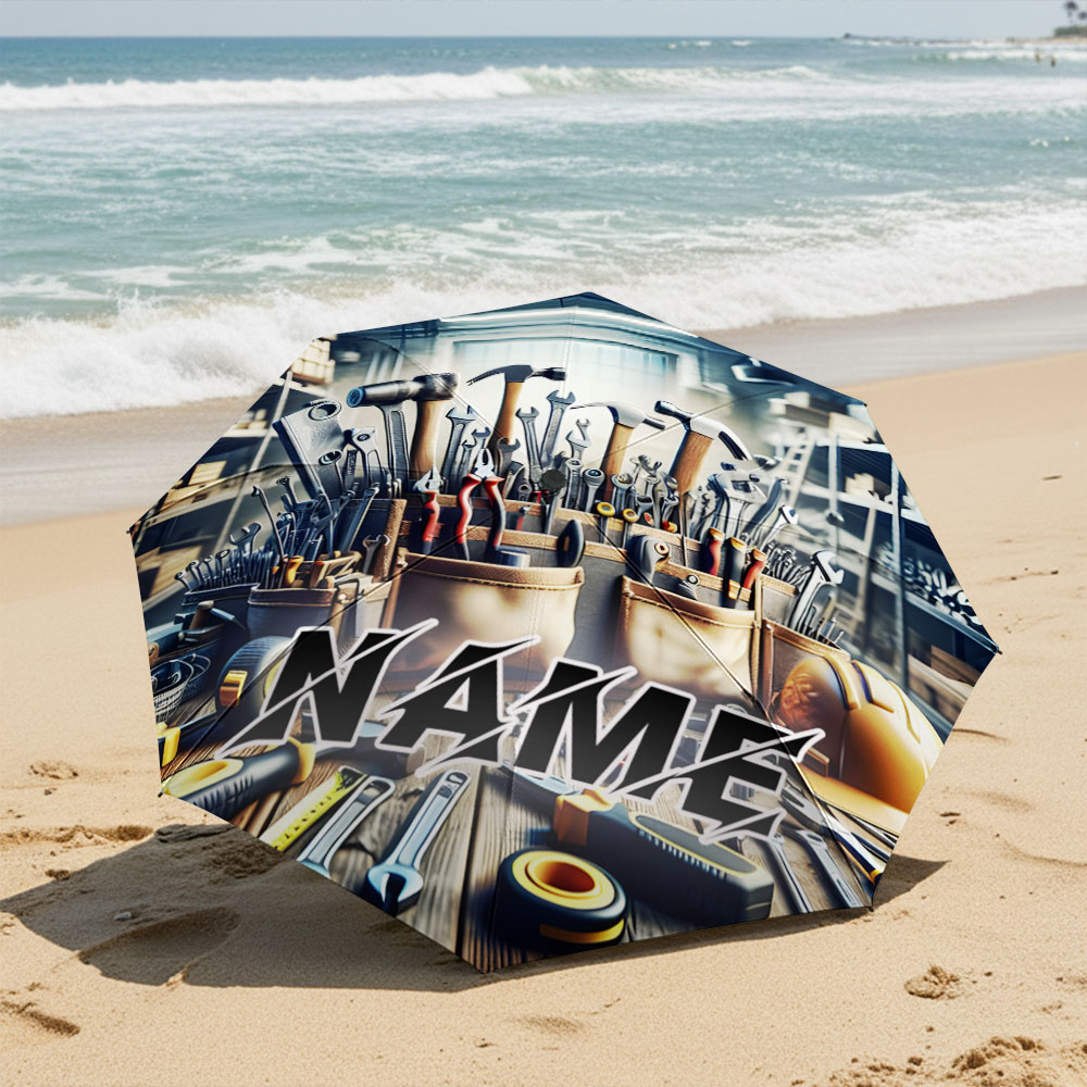 Parapluie personnalisé avec no - Workshop Tools With Name avis et prix