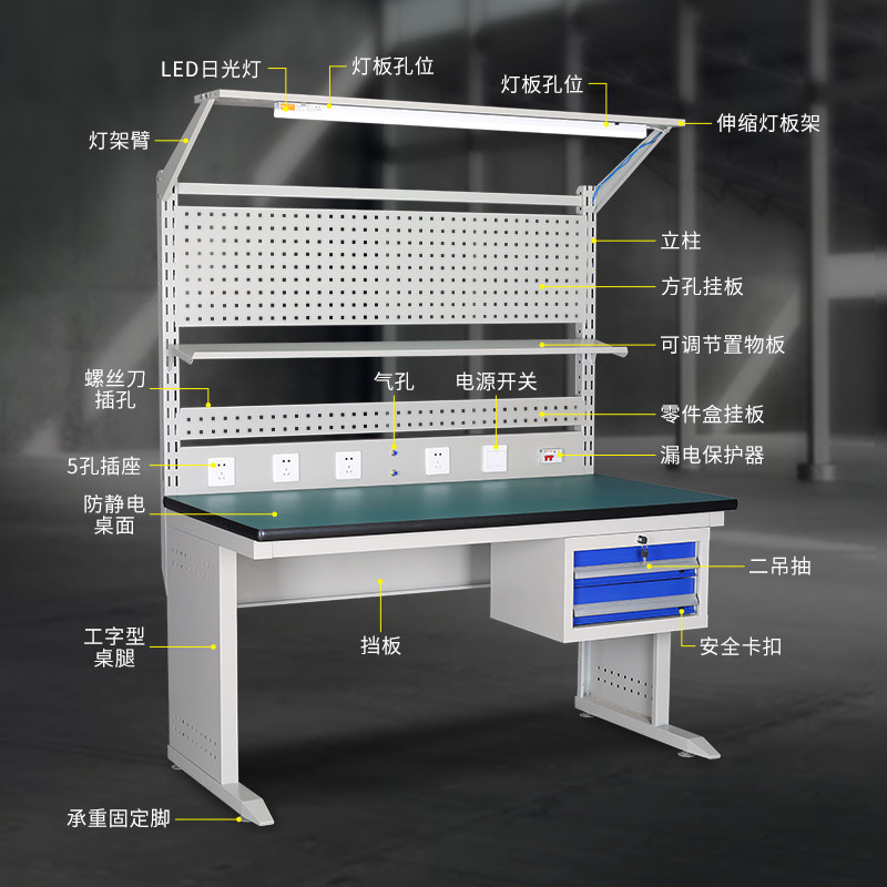 Table d'inspection pour électr - Hand Tools Maintenance Workshop avis et prix
