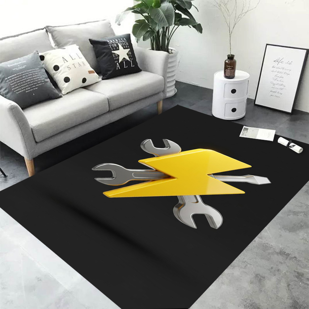 Tapis de sol antidérapant impr - Workshop Tools Logo avis et prix