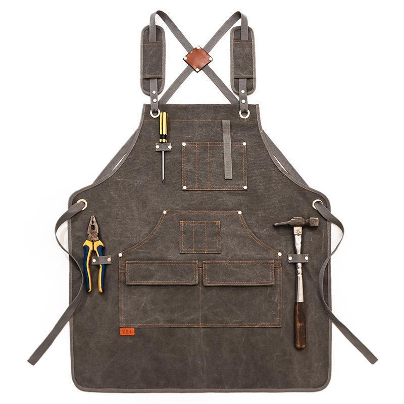 Tablier en toile avec logo imp - Workshop Tools Logo avis et prix