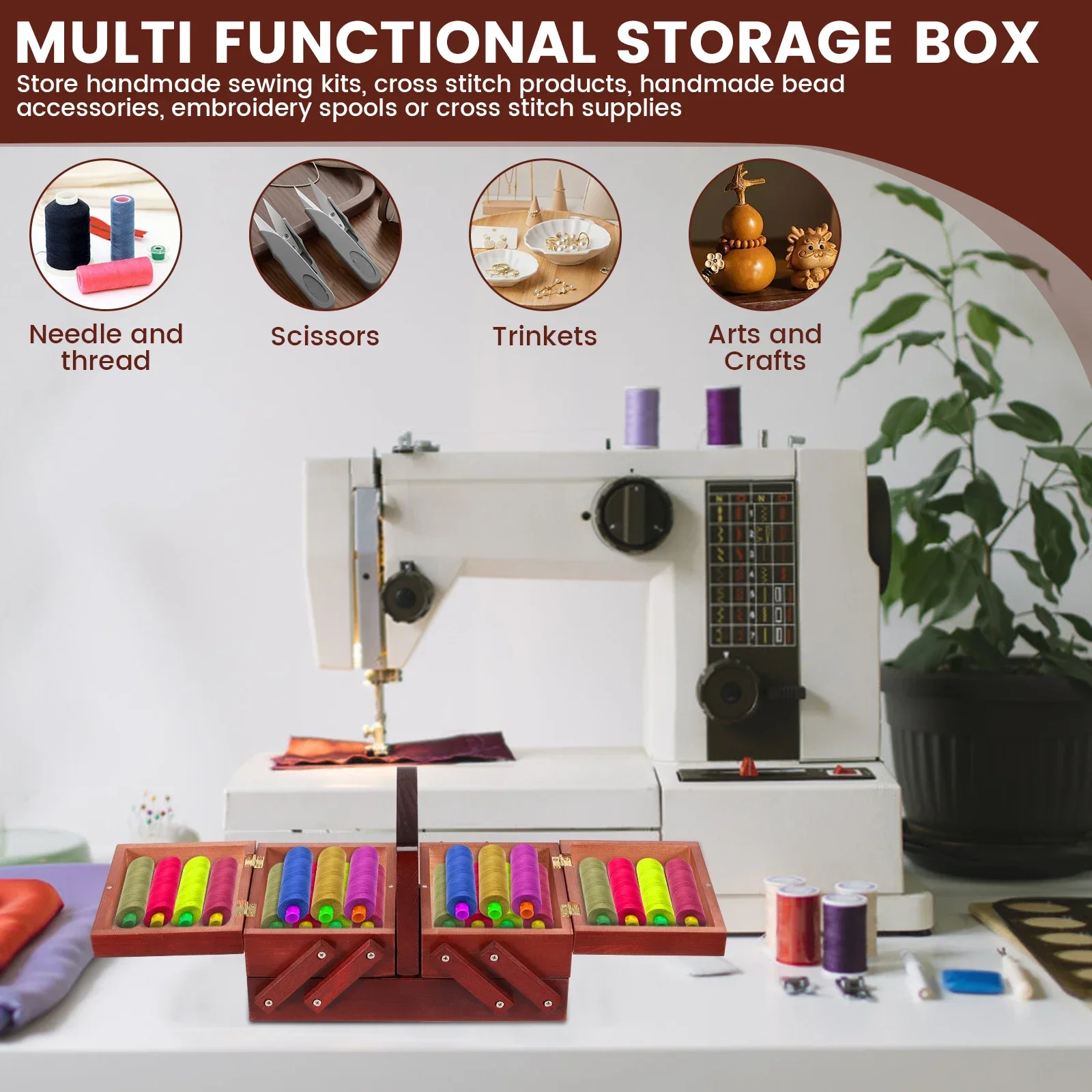 Boîte à fil à coudre extensibl - Workshop Tools Cabinet avis et prix