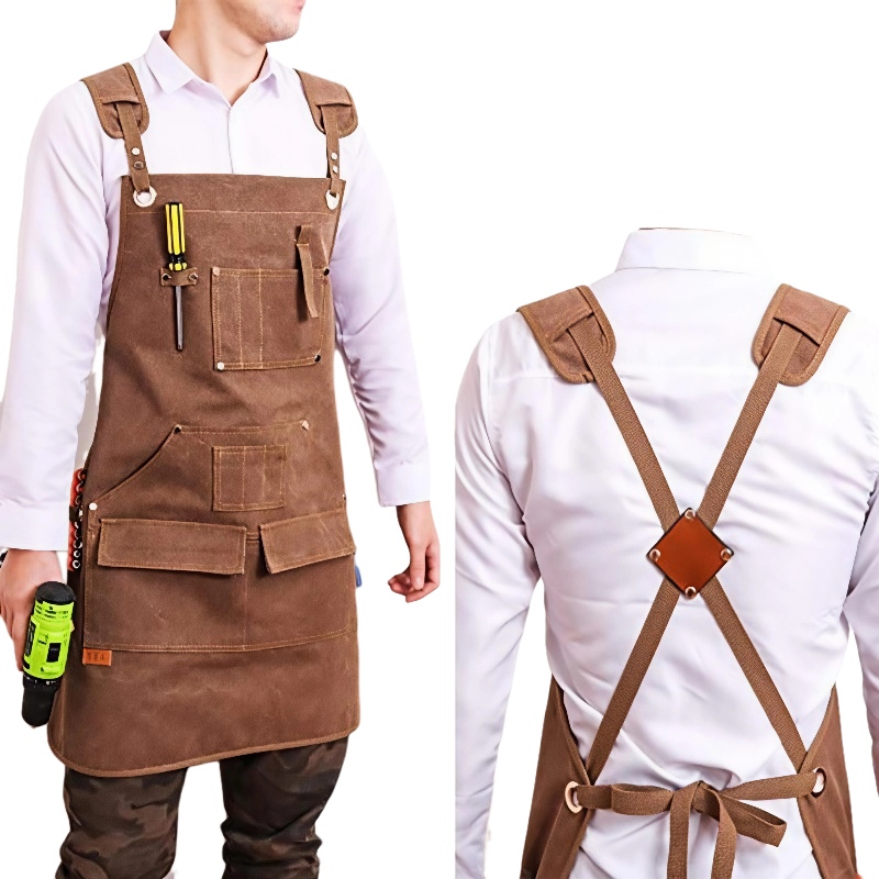Tablier en toile robuste avec  - Workshop Tools Logo avis et prix